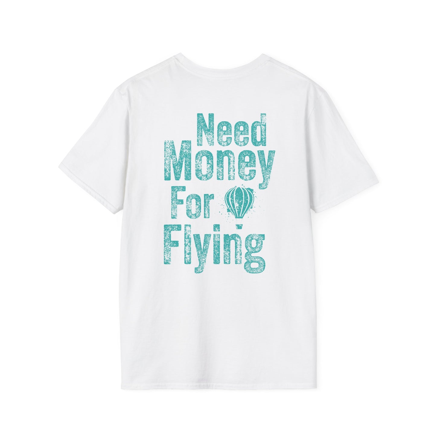Air Travel T-Shirt, Need Money for Flying Tee, Travel Gift, Adventure Shirt, Vacation Top, Airplane Enthusiast Apparel