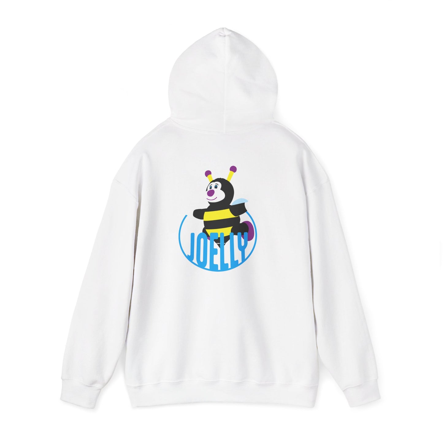 Whimsical Cartoon Bee Hoodie, Cozy Unisex Sweatshirt, Fun Gift for Kids, Perfect for Birthdays, Outdoor Adventures, Playful Style