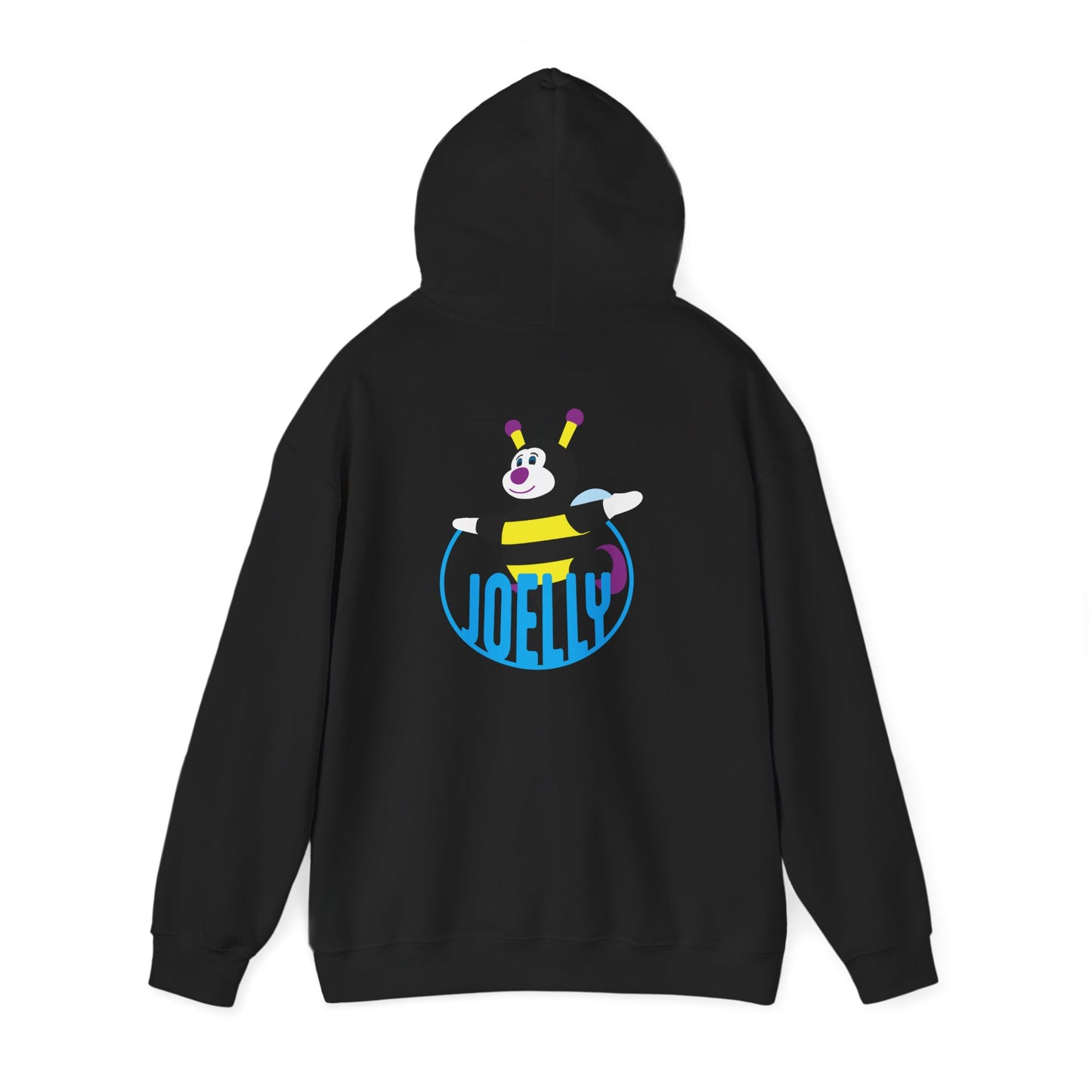 Whimsical Cartoon Bee Hoodie, Cozy Unisex Sweatshirt, Fun Gift for Kids, Perfect for Birthdays, Outdoor Adventures, Playful Style