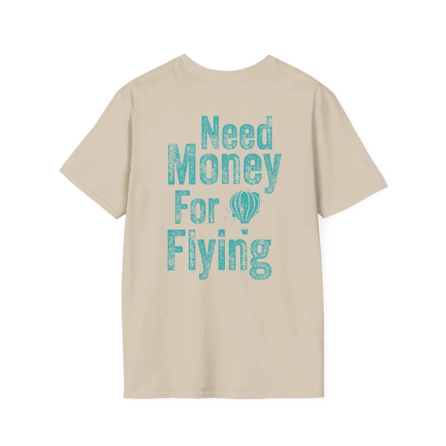 Air Travel T-Shirt, Need Money for Flying Tee, Travel Gift, Adventure Shirt, Vacation Top, Airplane Enthusiast Apparel