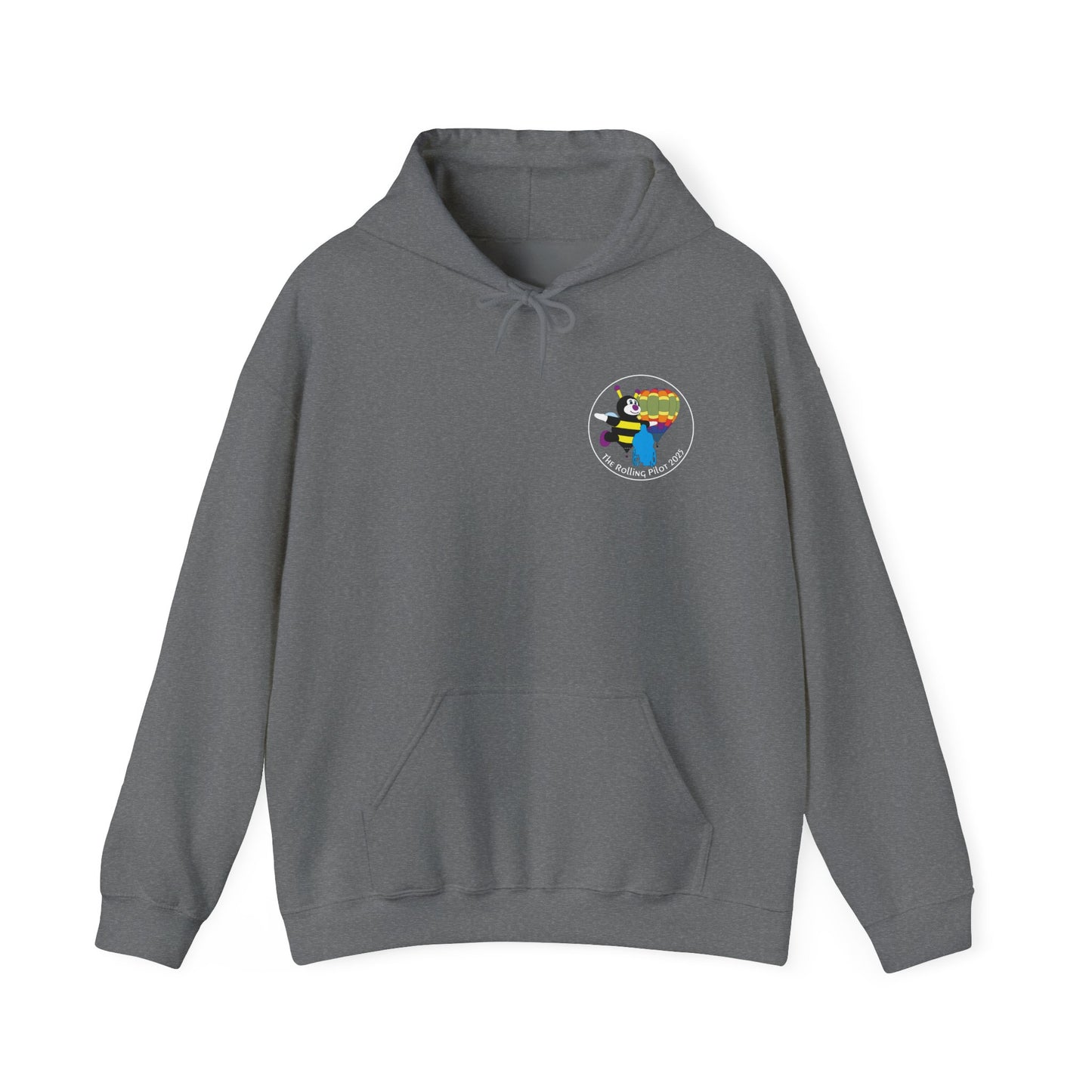 Whimsical Cartoon Bee Hoodie, Cozy Unisex Sweatshirt, Fun Gift for Kids, Perfect for Birthdays, Outdoor Adventures, Playful Style