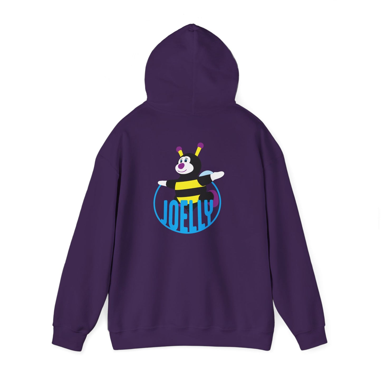 Whimsical Cartoon Bee Hoodie, Cozy Unisex Sweatshirt, Fun Gift for Kids, Perfect for Birthdays, Outdoor Adventures, Playful Style