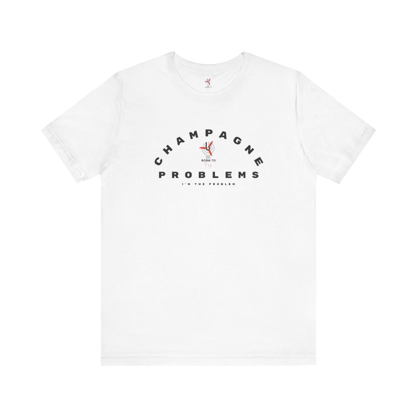 Champagne Problems Ladies crew neck