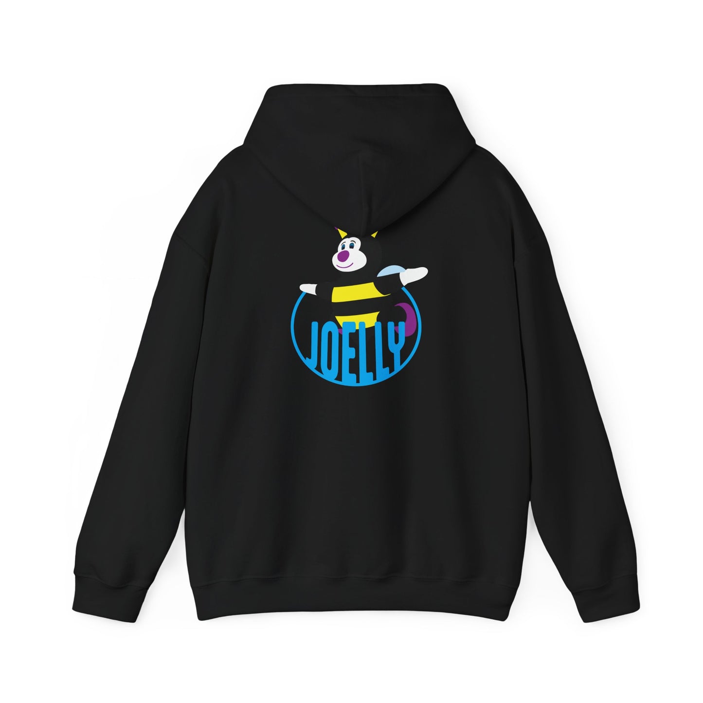 Whimsical Cartoon Bee Hoodie, Cozy Unisex Sweatshirt, Fun Gift for Kids, Perfect for Birthdays, Outdoor Adventures, Playful Style