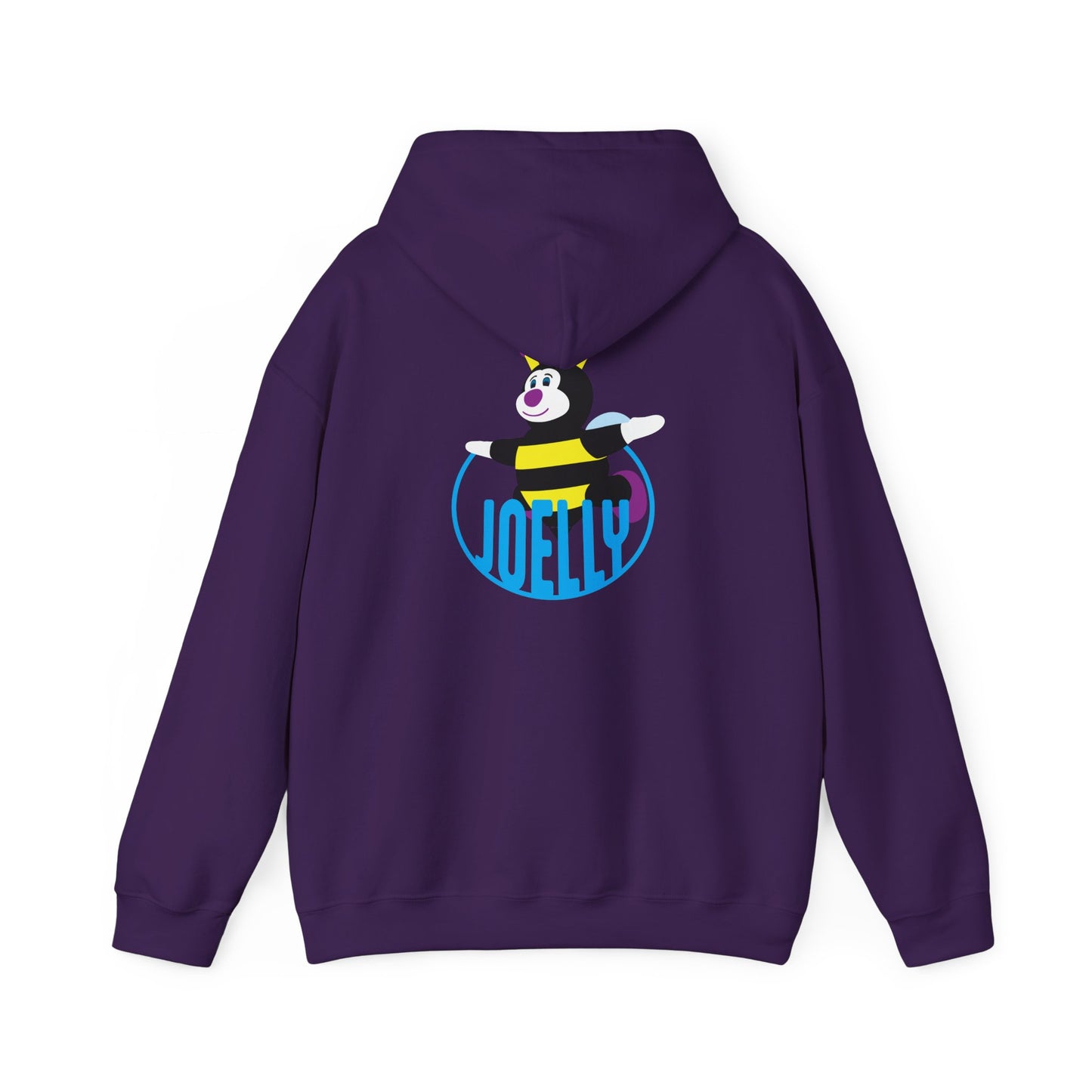 Whimsical Cartoon Bee Hoodie, Cozy Unisex Sweatshirt, Fun Gift for Kids, Perfect for Birthdays, Outdoor Adventures, Playful Style