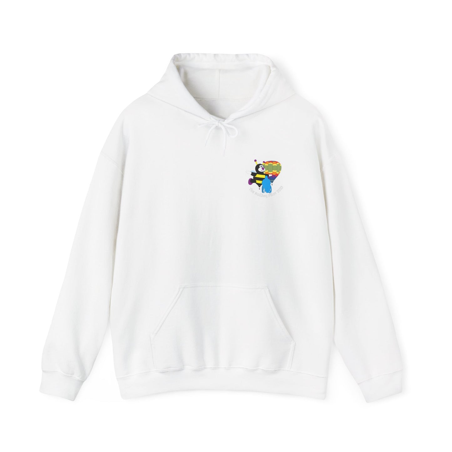 Whimsical Cartoon Bee Hoodie, Cozy Unisex Sweatshirt, Fun Gift for Kids, Perfect for Birthdays, Outdoor Adventures, Playful Style