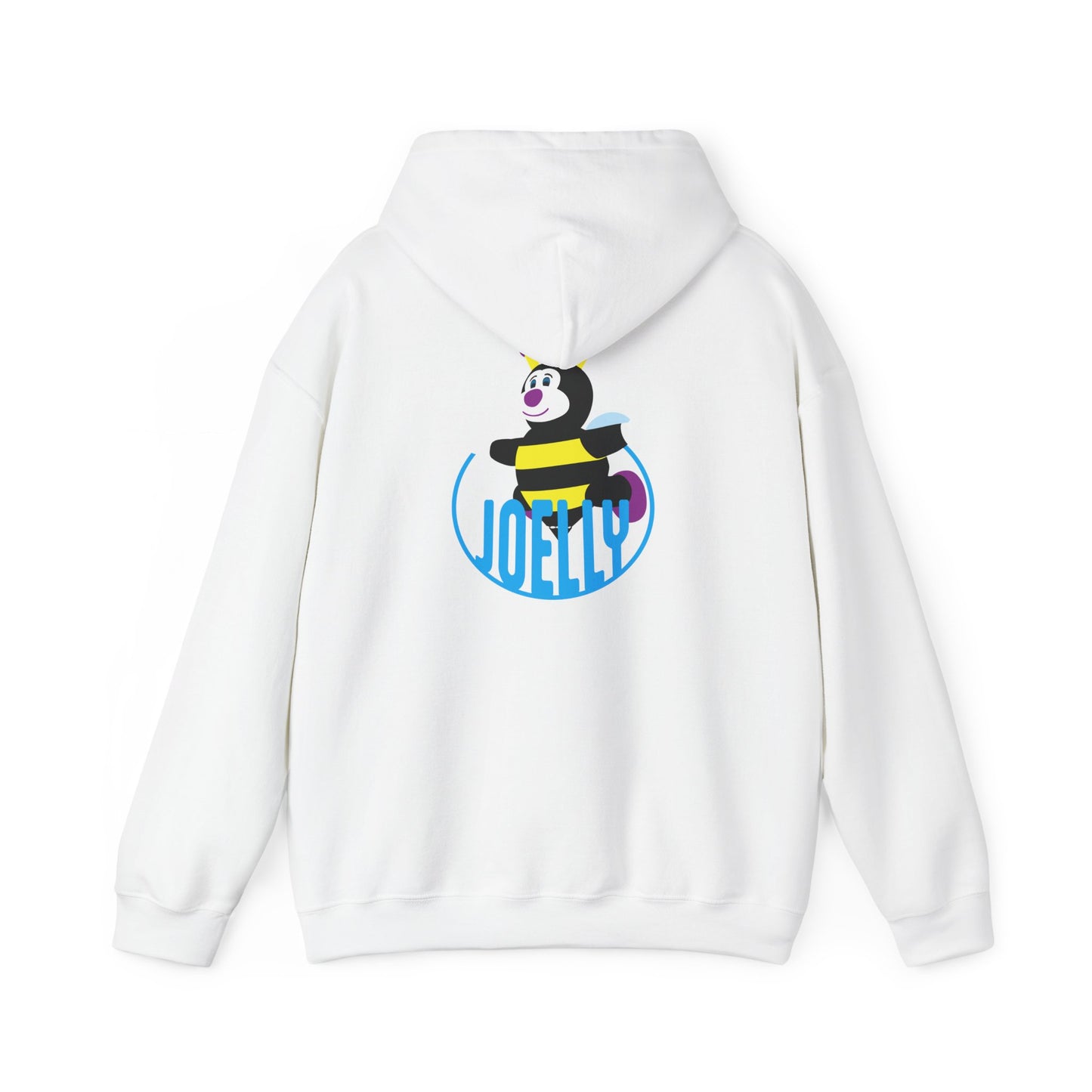 Whimsical Cartoon Bee Hoodie, Cozy Unisex Sweatshirt, Fun Gift for Kids, Perfect for Birthdays, Outdoor Adventures, Playful Style