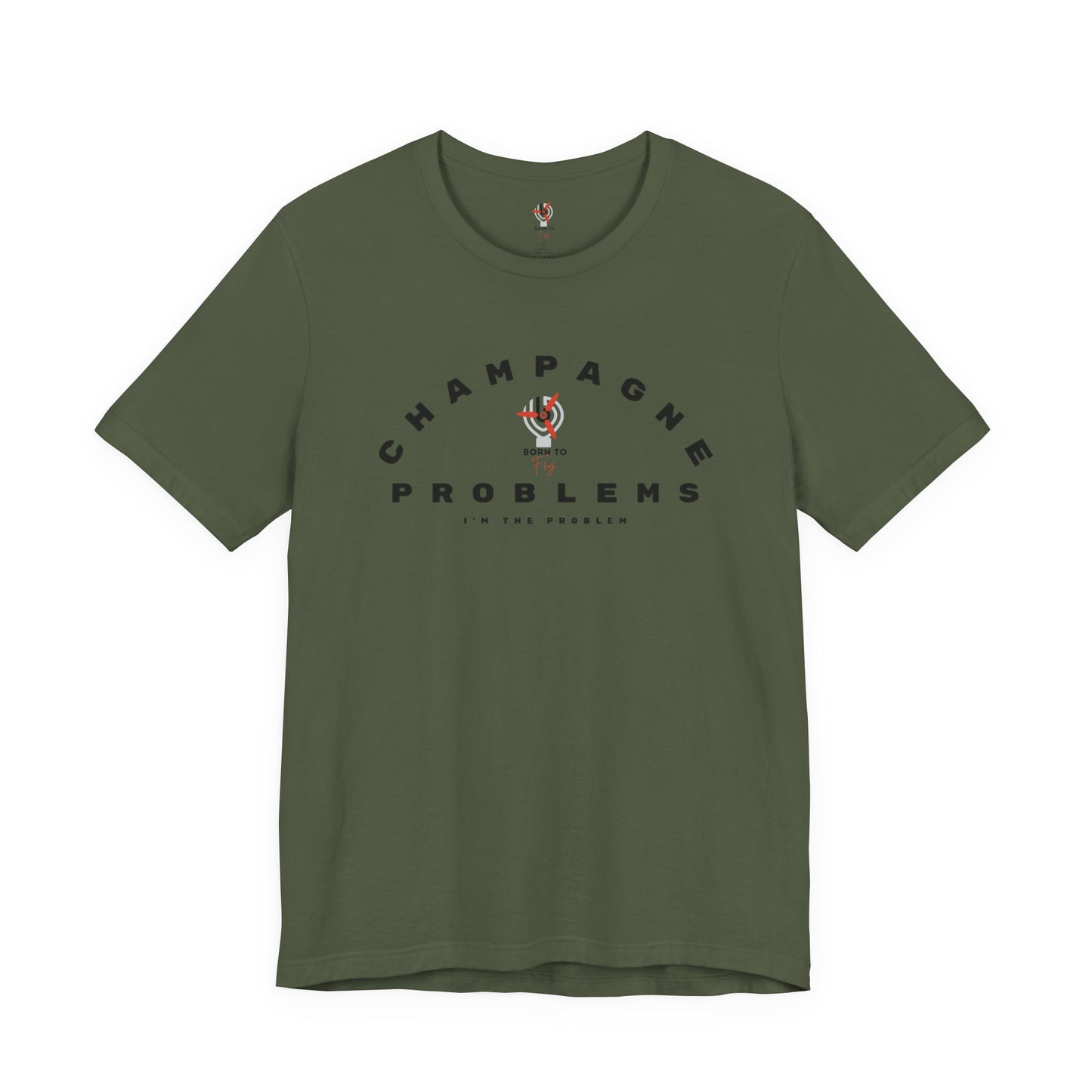 Champagne Problems Ladies crew neck