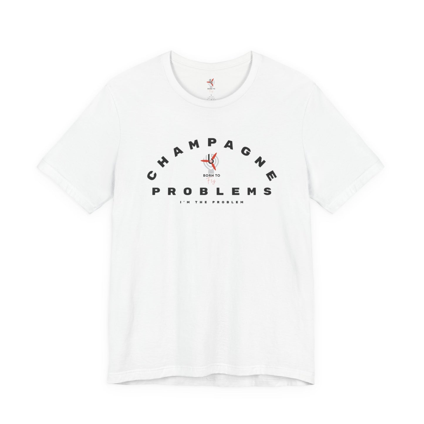 Champagne Problems Ladies crew neck