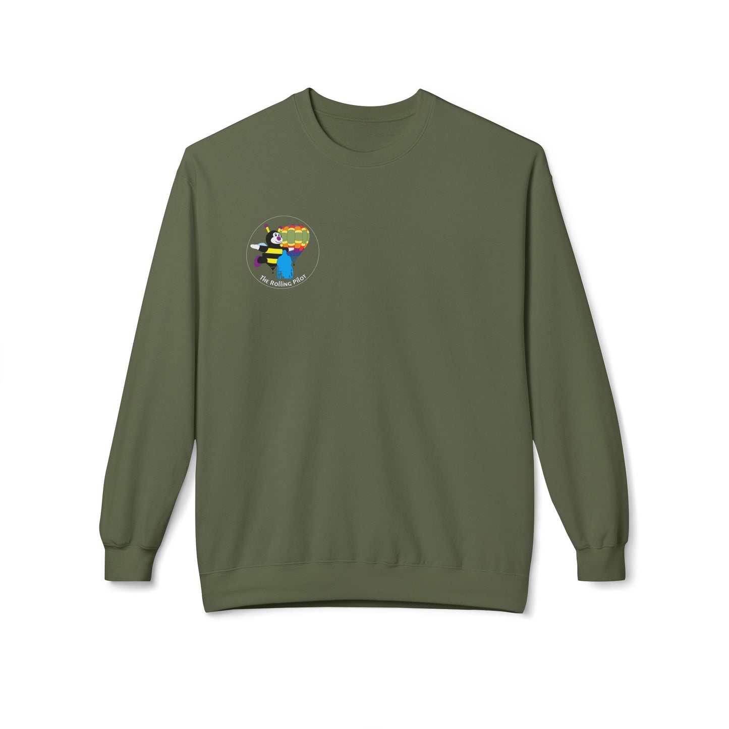 Elevation and Rolling Pilot crew neck sweatshirt