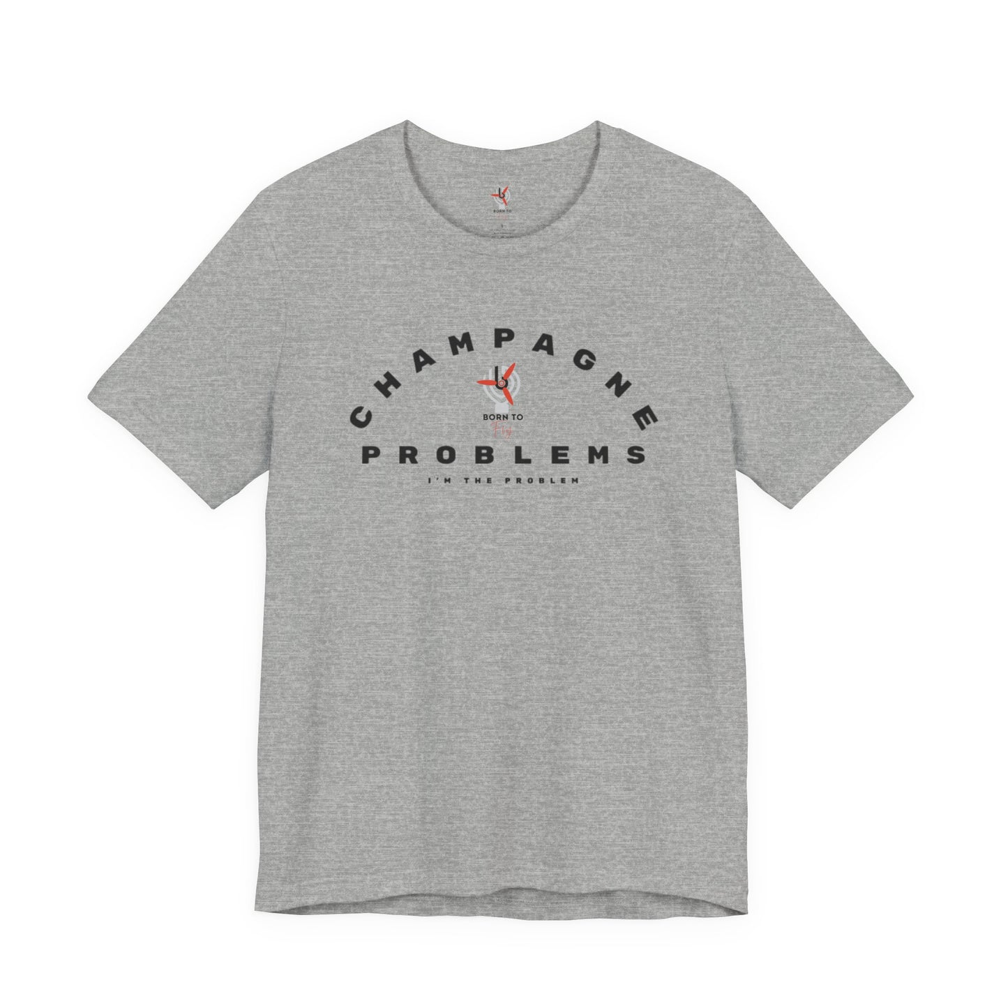 Champagne Problems Ladies crew neck