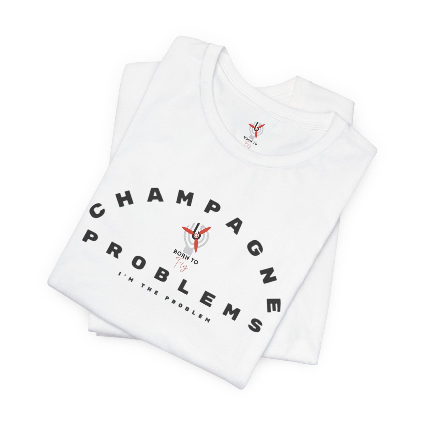 Champagne Problems Ladies crew neck